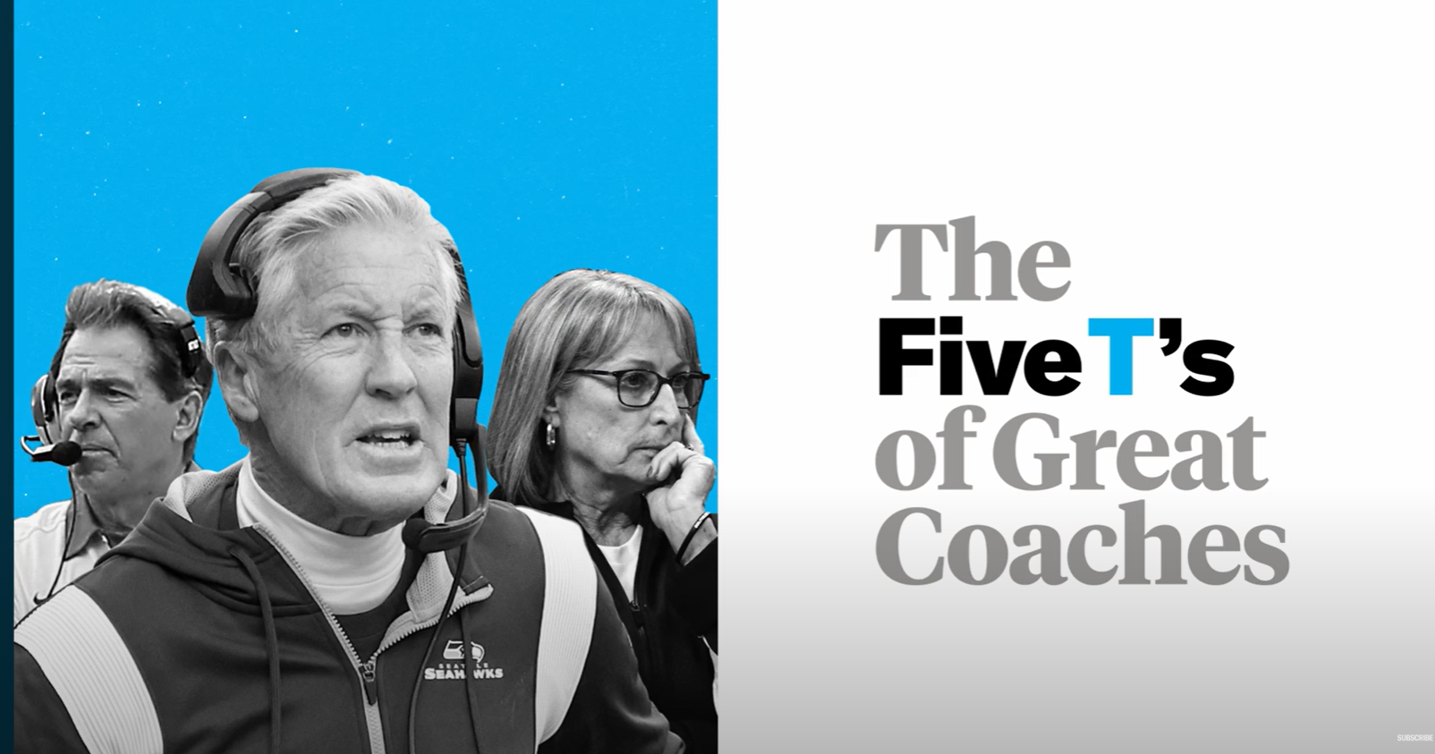 The Five T's of Great Coaches